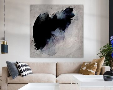 Modern Abstrakte Japandi Wabi Sabi Natur Landschaft