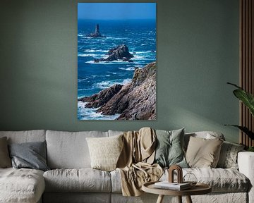 Pont du Raz | Lighthouse in the sea | Brittany by Flatfield