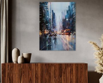 Big city night by artefacti