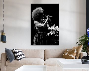 Licht en schaduw van een zanger van BNW Nude Art