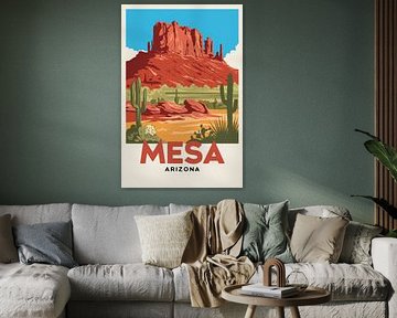 Mesa, Arizona von Poster Art Shop