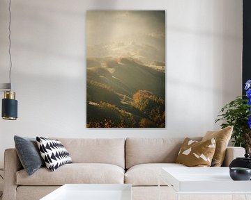Kleine kapel bij dageraad 1, Italië, 2022 van Marcus Lieder Fotograf