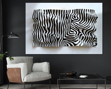 Zebra Inspired van Harry Hadders