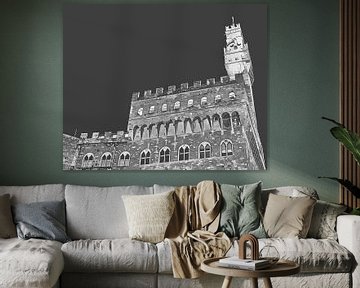 Palazzo Vecchio Florence van Sergio Pazzano