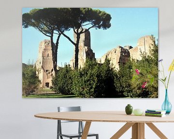 Antike Pracht in den Caracalla-Thermen von Frank Photos