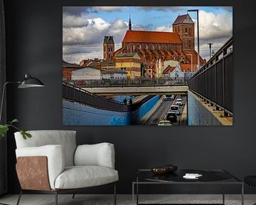 De stadskerk van St Nikolai in Wismar
