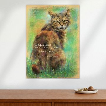 Ne pas déranger les chats Haiku néerlandais