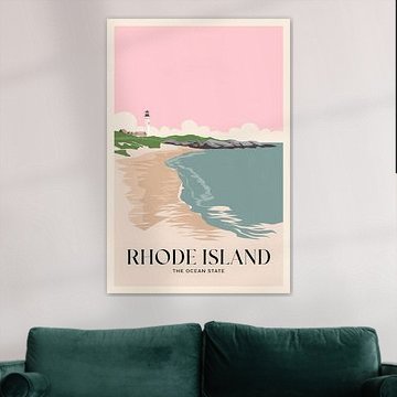 Rhode Island van Poster Art Shop