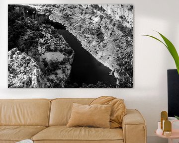 Die Ardeche-Schlucht / Ardeche von oben