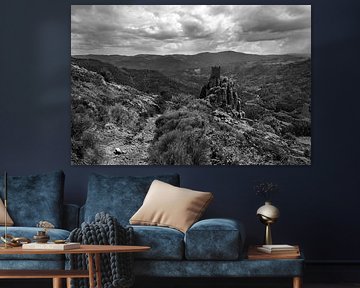 Burgruine Château de Rochebonne | Ardeche von Flatfield