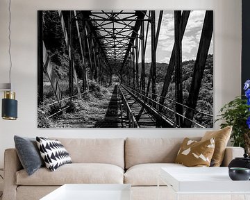 Alte Eisenbahnbrücke in der Ardeche von Flatfield