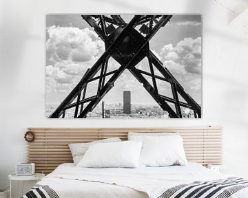 Uitzicht vanaf Eiffeltoren Parijs van Jack Tummers