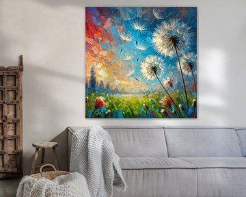 dandelion fly fly fly by Armin Mumper