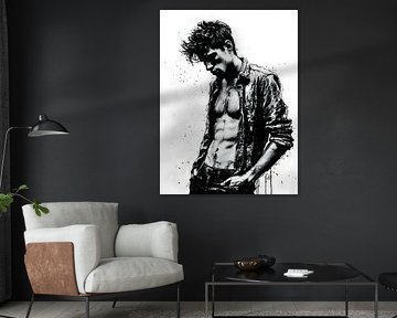 Forbidden: Sexy man 4 van CvD Art - Kunst voor jou