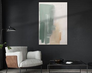Peinture abstraite apaisante sur Imperial Art House