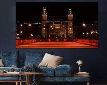 Patinoire rouge du Rijksmuseum - Amsterdam, Pays-Bas sur Be More Outdoor