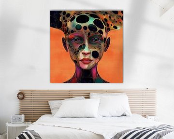 Vrouwenportret met hoofdtooi