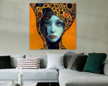 Vrouwenportret met hoofdtooi