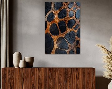 Abstract patroon met dierenprint van Imperial Art House