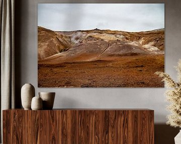 Geothermal area in Iceland: Landmannalaugar by Anne Ponsen