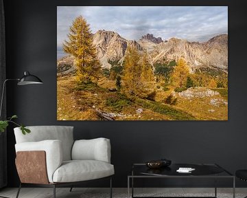 Herfst in de Dolomieten Italië