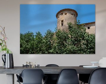 Castle tower southern France