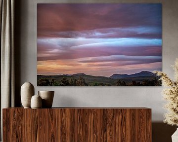 Zonsondergang in Ierland van Hanneke Luit