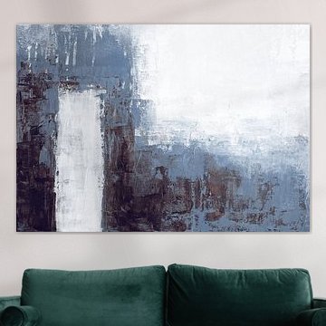 Horizontal blue by Ela Szczepaniak