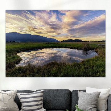 Golden hour at the moss eye