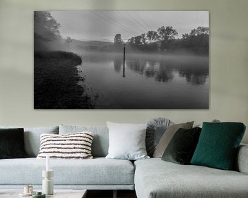Mist op de Eder van Flatfield