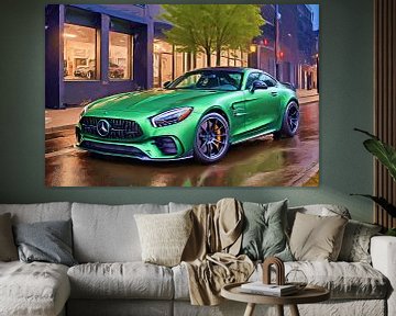 Mercedes sports car by DeVerviersBelgium