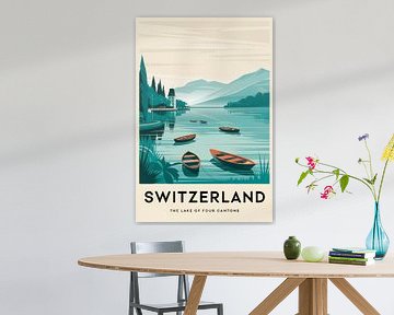 Switzerland von Poster Art Shop