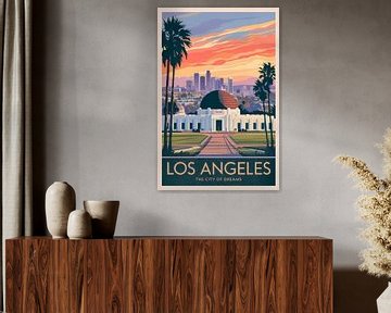Los Angeles by Poster Art Shop