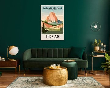 Texas van Poster Art Shop