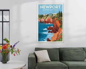 Newport, Rhode Island van Poster Art Shop