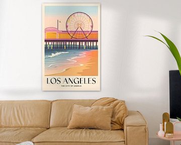 Los Angeles van Poster Art Shop