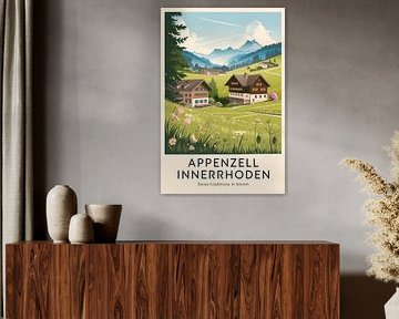 Appenzell Innerrhoden by Poster Art Shop