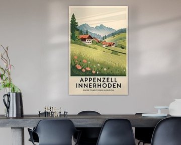 Appenzell Innerrhoden by Poster Art Shop