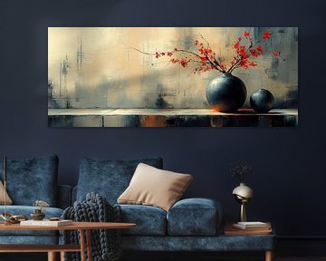 Herfst Stilleven Modern | Ember Reboot van Kunst Kriebels