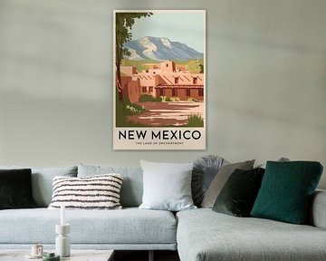 New Mexico by Poster Art Shop