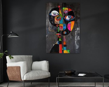 Picasso schilderij van Kunst Kriebels