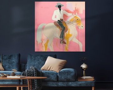 Riding Man van Elisabeth Visser