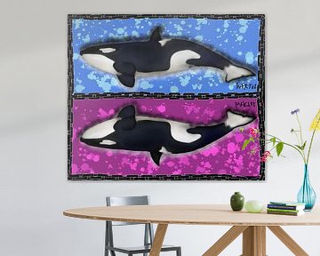 Orca en miroir
