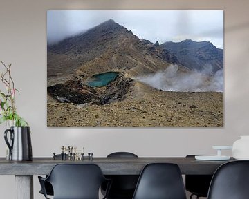 Adventures on the Tongariro Alpine Crossing by Frank Photos