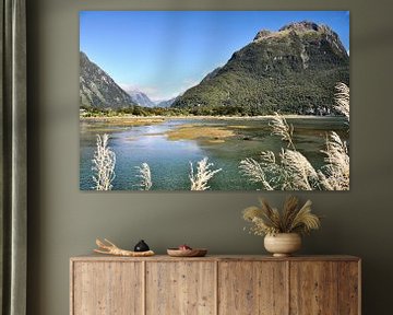 Nieuw-Zeeland: vlucht naar de Milford Sounds van Frank Photos