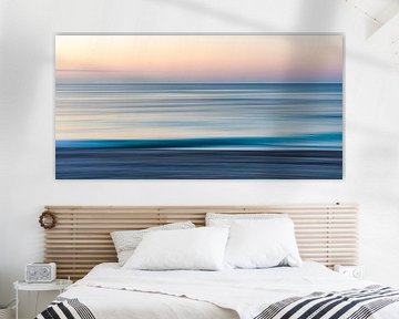PHOTOGRAPHY Panorama beach and sea blurred - ICM-Fotografie by Werner Dieterich