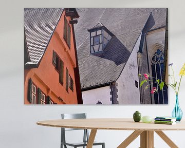 Dinkelsbühl, historische binnenstad, daken van Nick Wendt