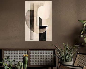 Abstract minimalistisch kubistisch ontwerp van Imperial Art House