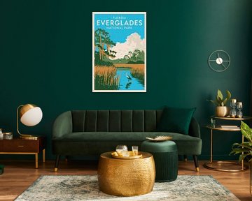 Everglades, Florida by Poster Art Shop