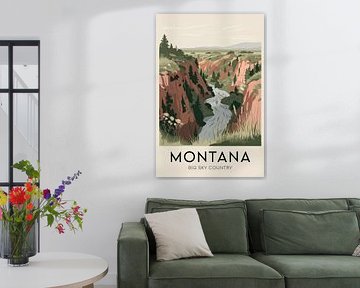 Montana van Poster Art Shop